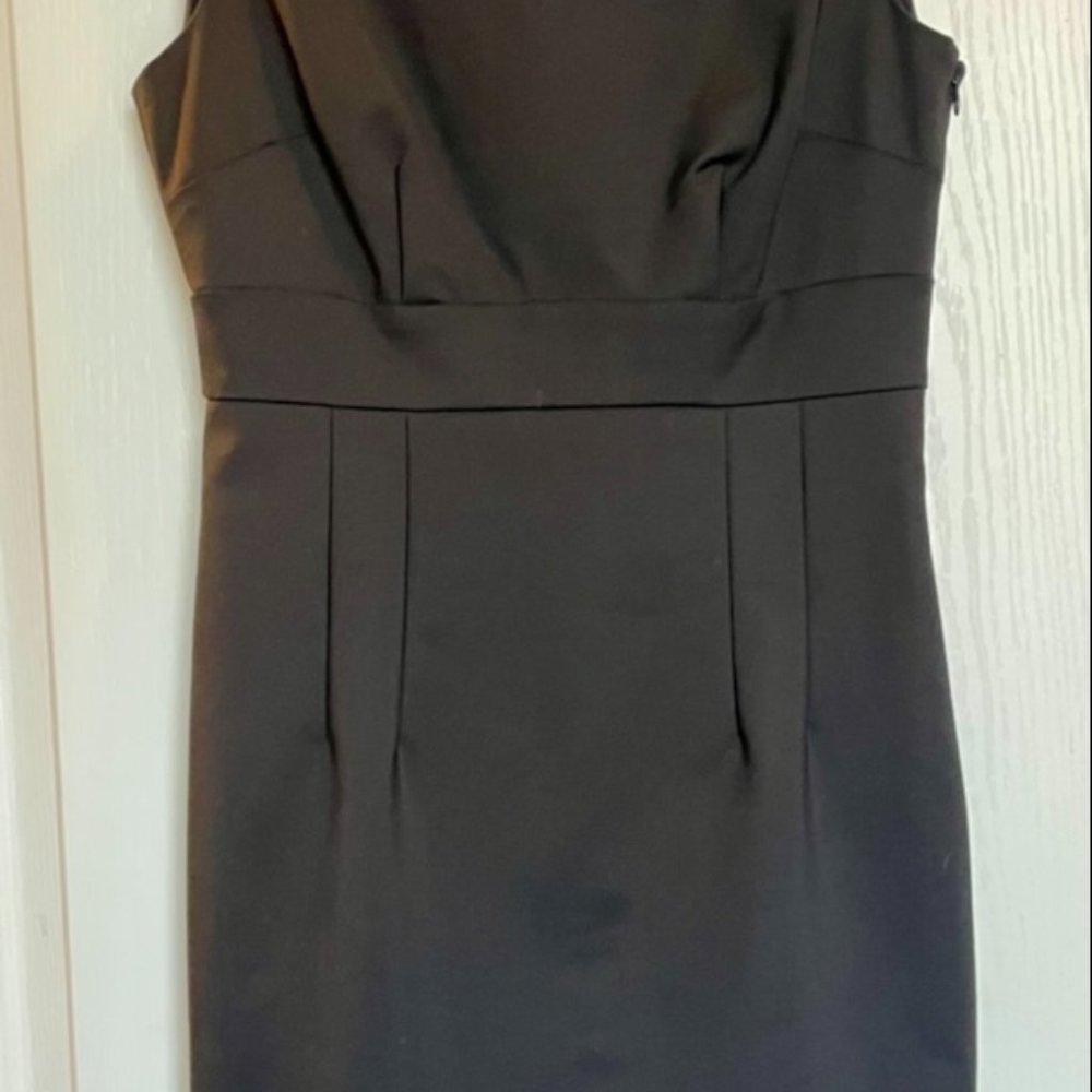 Kate Spade Joyann Back Bow Short Cocktail Dress, Black, Size 4